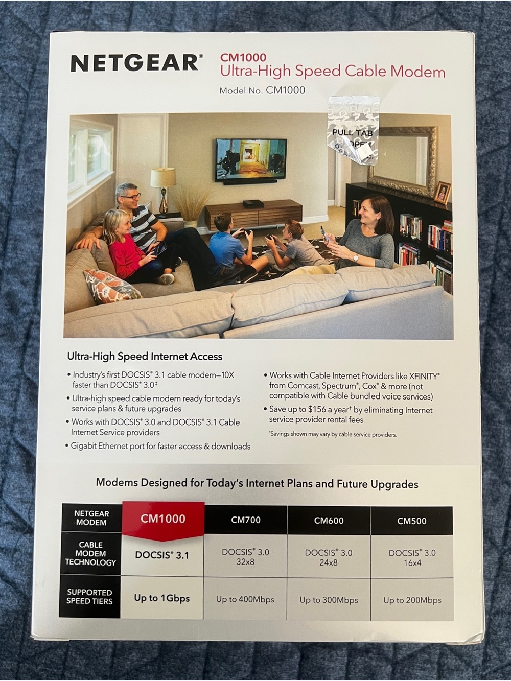 NETGEAR DOCSIS 3.1 Cable Modem - Picture 7 of 7